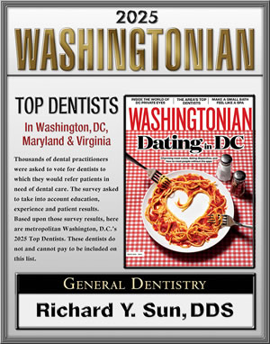 2025 Washingtonian Magazine - Top Dentists